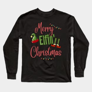 Merry Elfin Christmas Long Sleeve T-Shirt